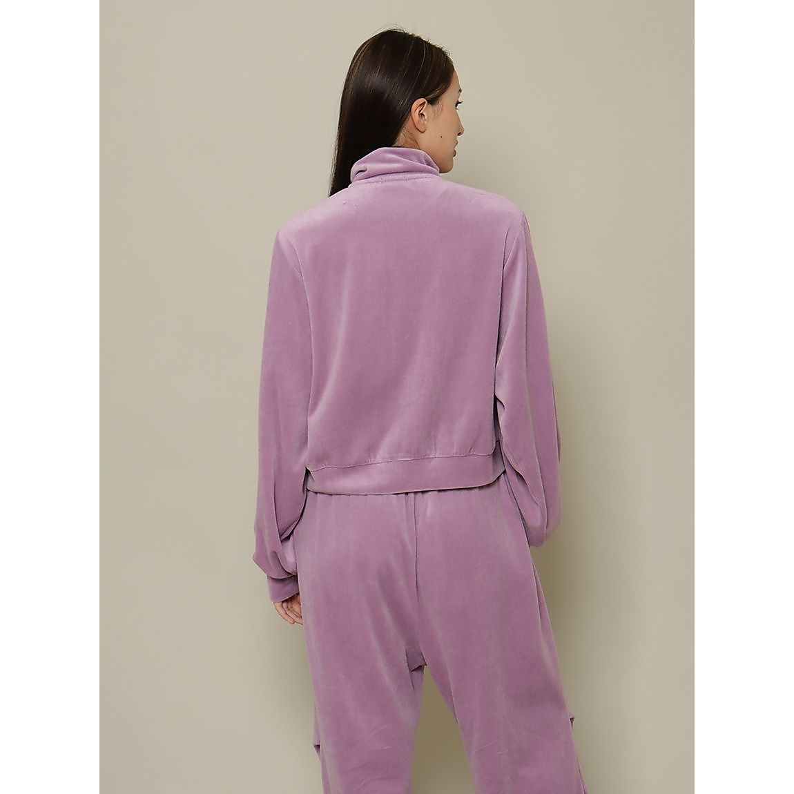 コンパクトベロアブルゾン