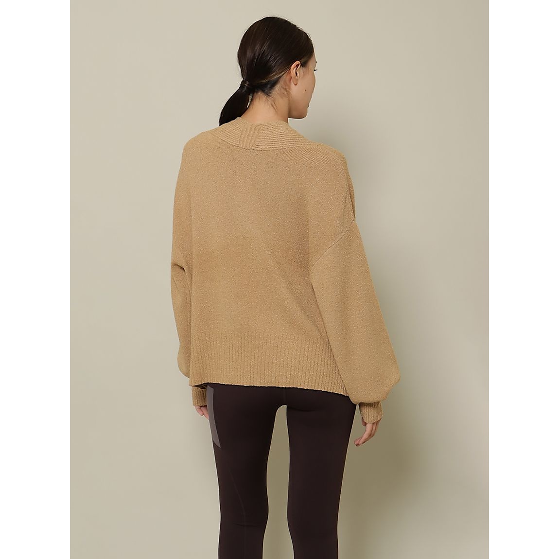 ニットブークレ リラクシングカーディガン