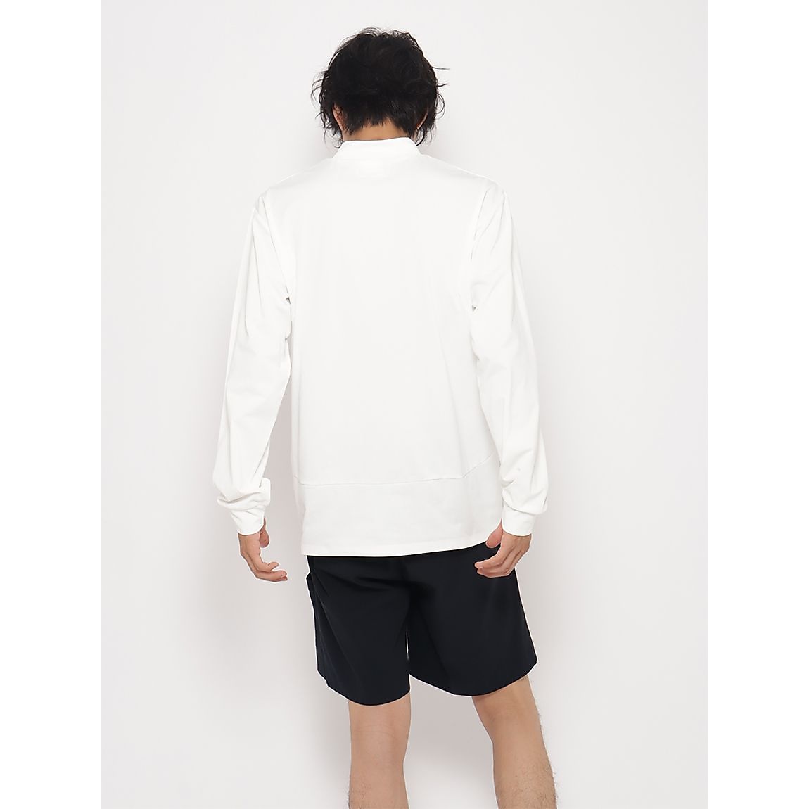 MFY天竺 モックネック長袖TシャツMENS