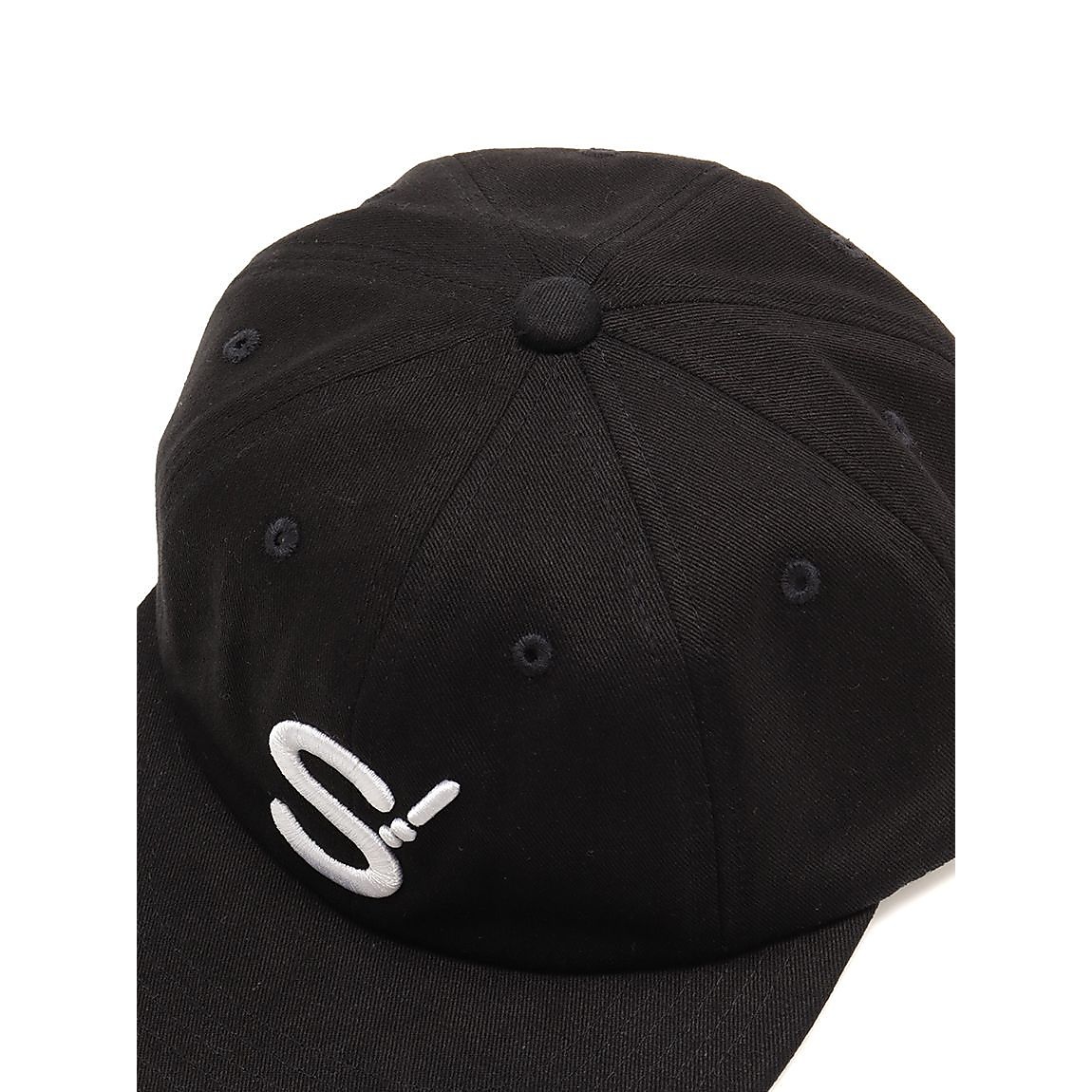 コットンツイル ロゴ８パネルキャップ