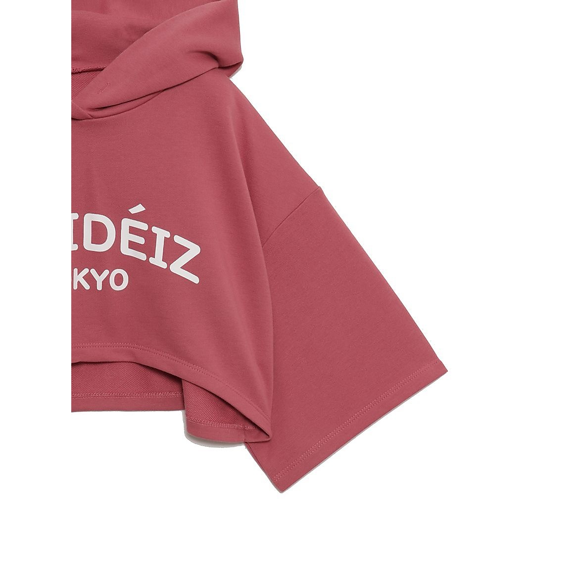 コットンミニ裏毛 クロップトフーディ JUNIOR