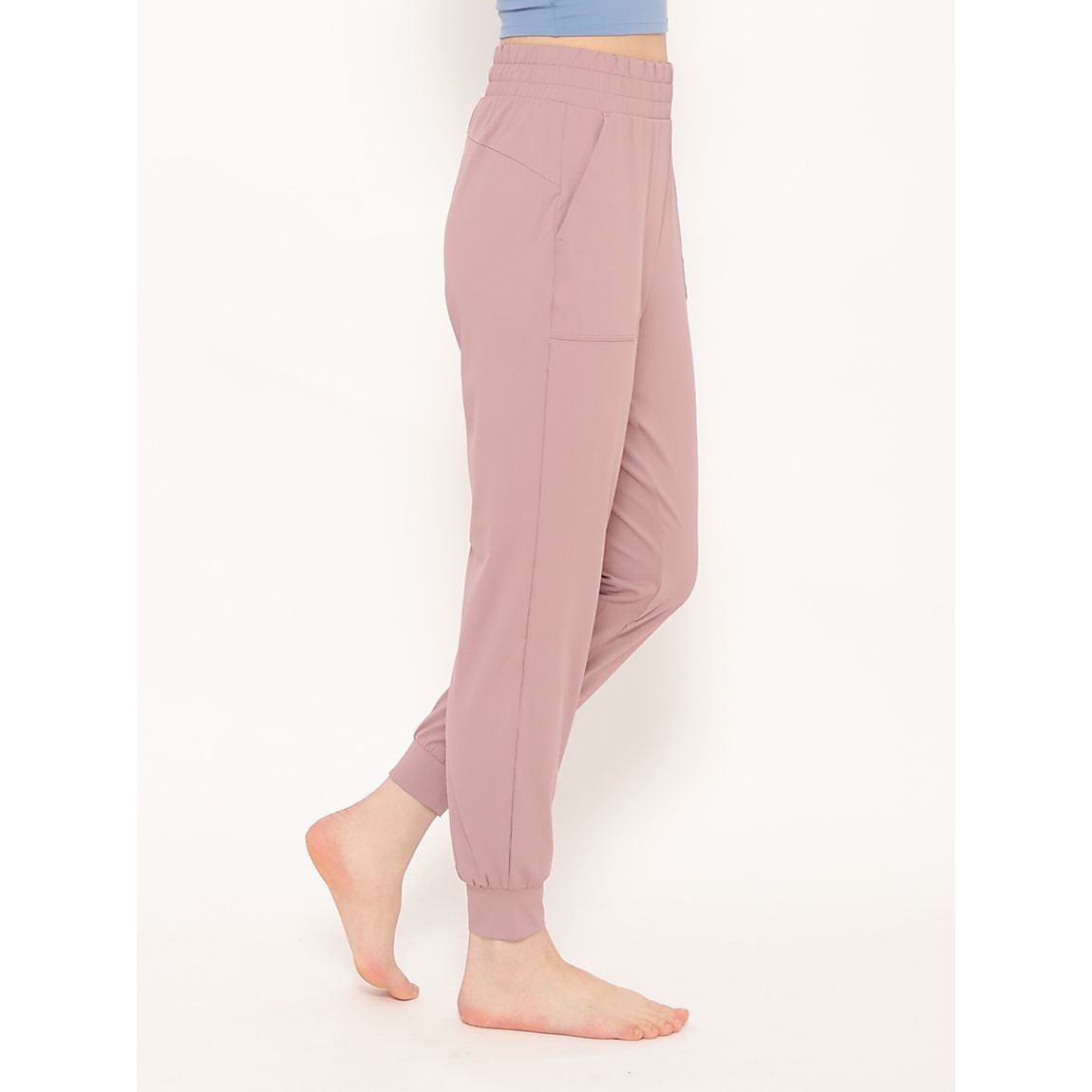 ミディアムフェザー 接触冷感 ジョガーパンツ