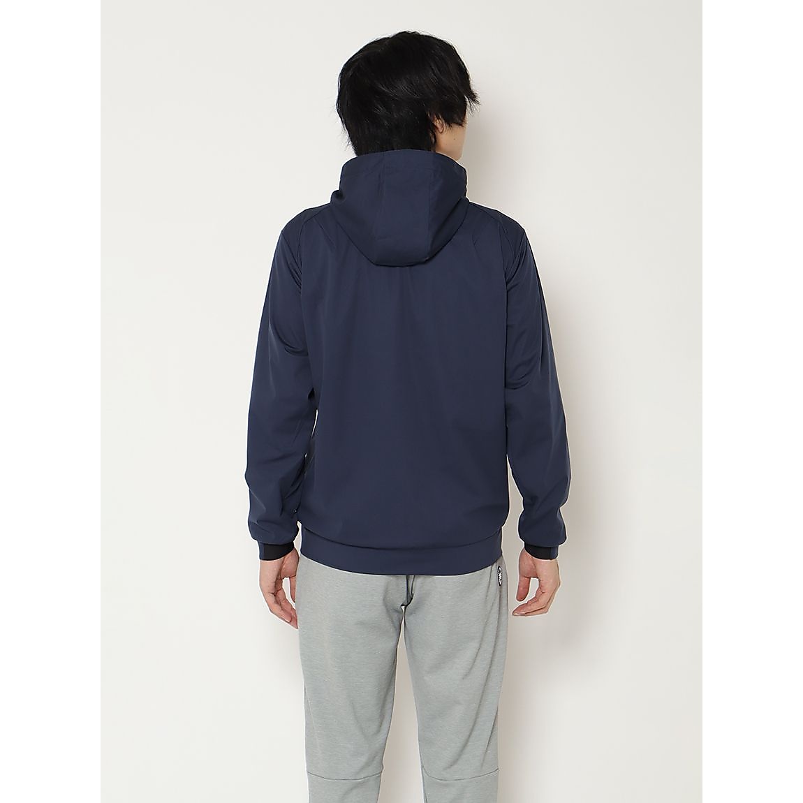 【ストレッチフォーサー】フード付きカットソー