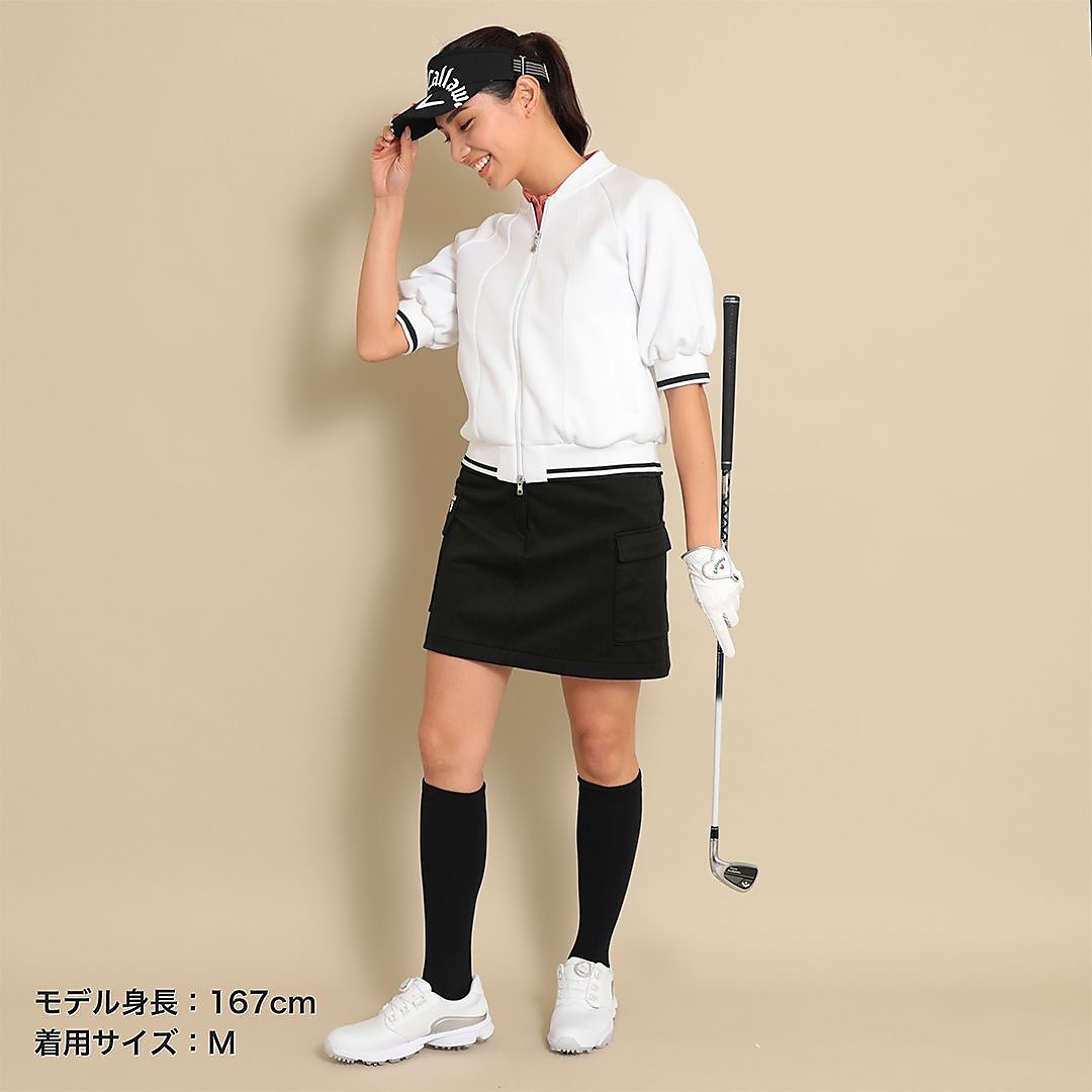 ダンボールスウェット半袖ブルゾン