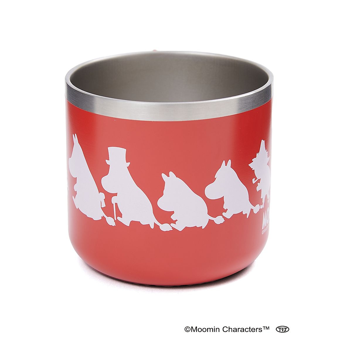 ダブルステンレスマグカップ 350(ムーミン)レッド