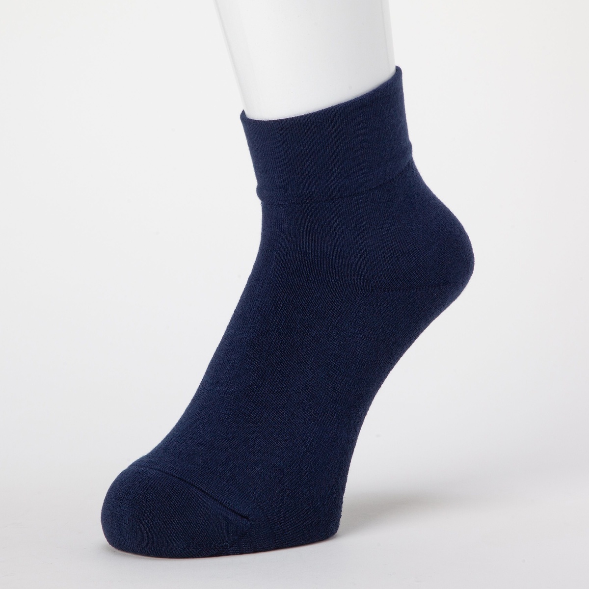 ココピ深口無地ハーフ丈あったかP