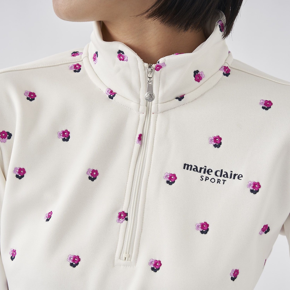 マリクレール　ナガソデ　シャツ　ガラ