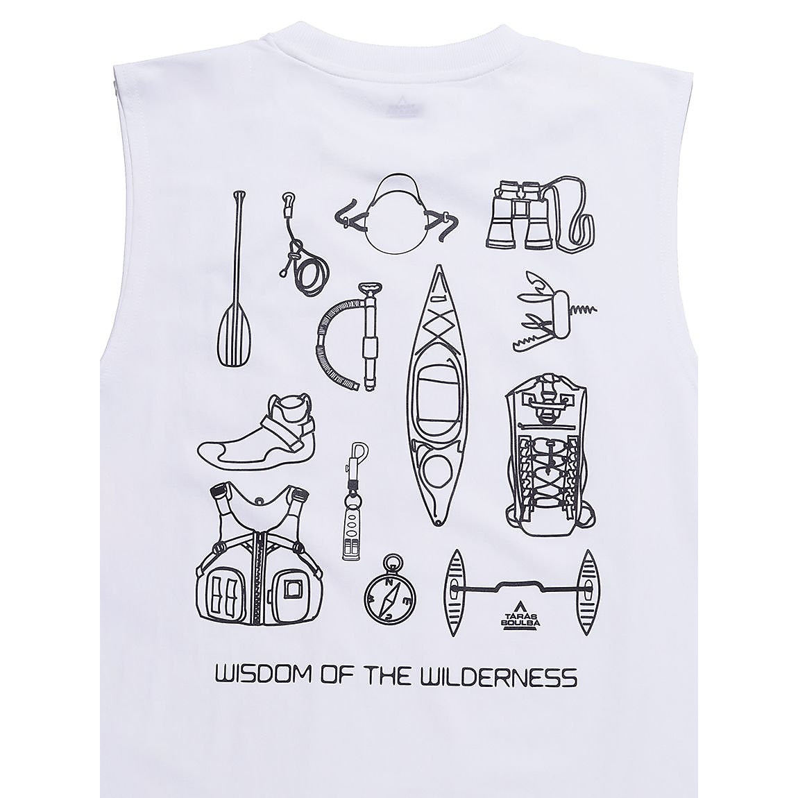 ポリエステル ノースリーブTシャツ (ギア)