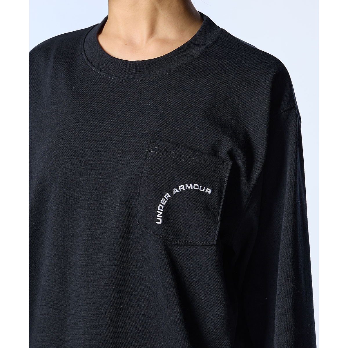 UA HW OVERSIZE GRAPHIC LONG SLEEVE T-SHIRT