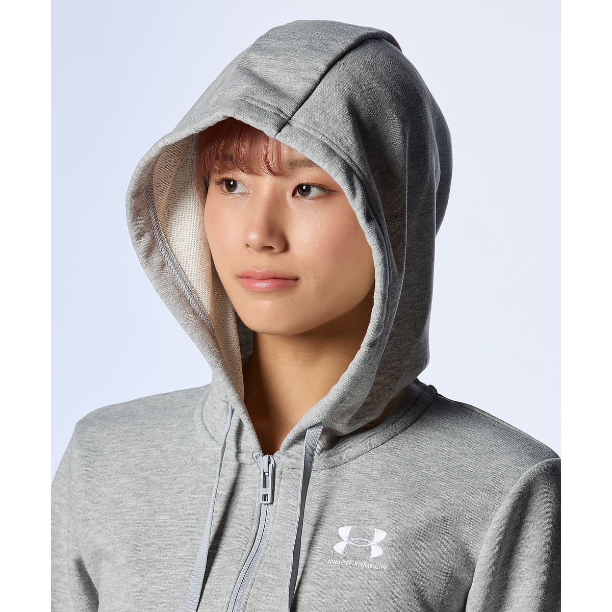 UA ESHORT SLEEVE T-SHIRTENTIAL TERRY FULL ZIP HOODIE HOODIE