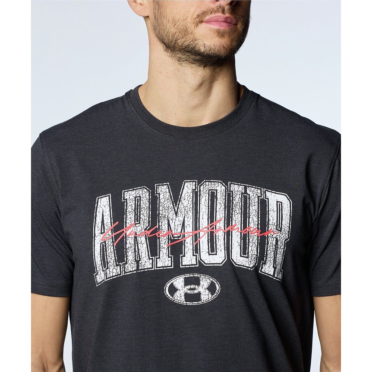 UA CHARGED COTTON SS GRAPHIC