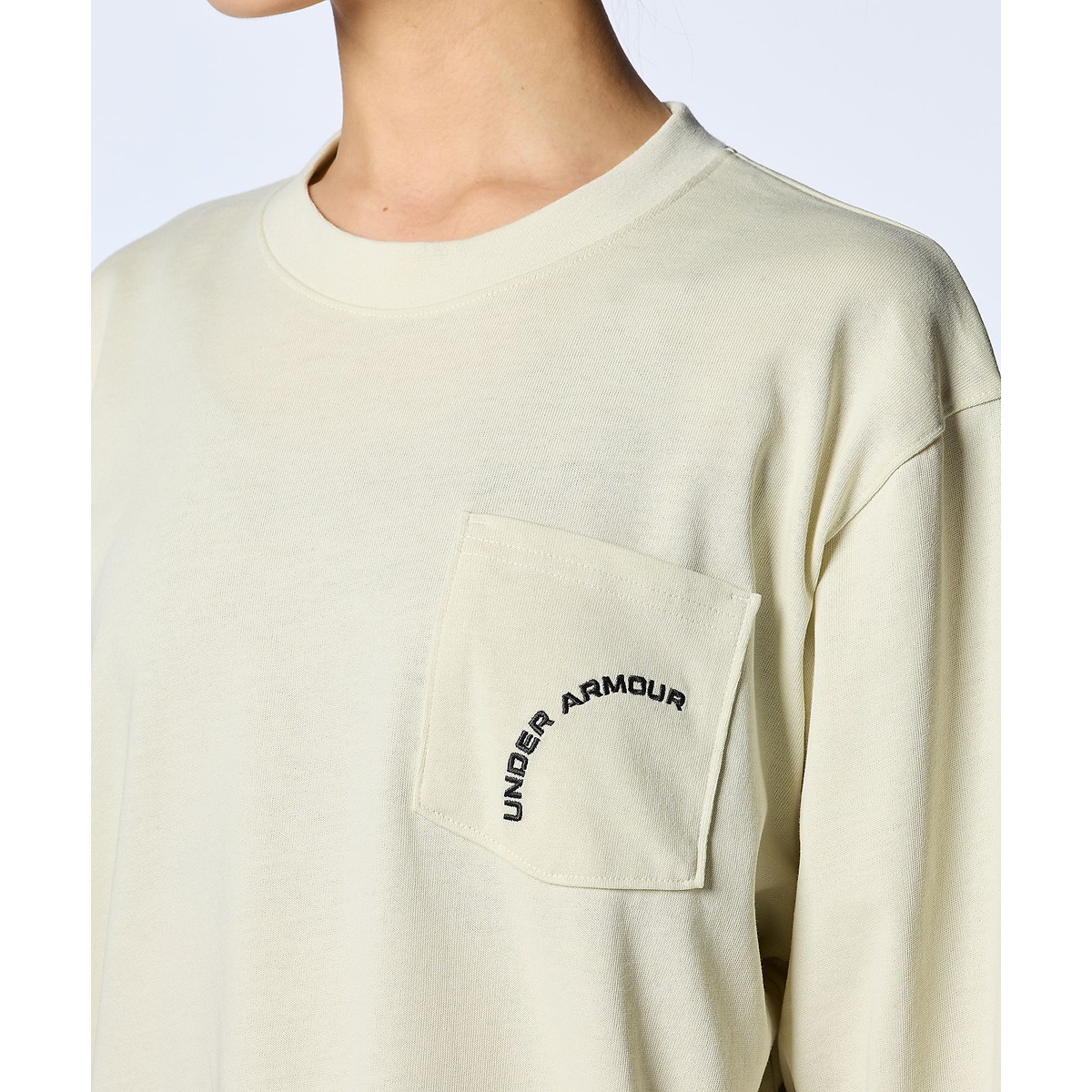 UA HW OVERSIZE GRAPHIC LONG SLEEVE T-SHIRT