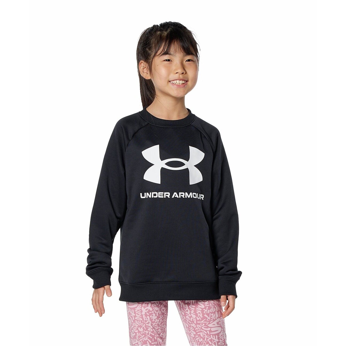 UA TECH TERRY LOGO CREW