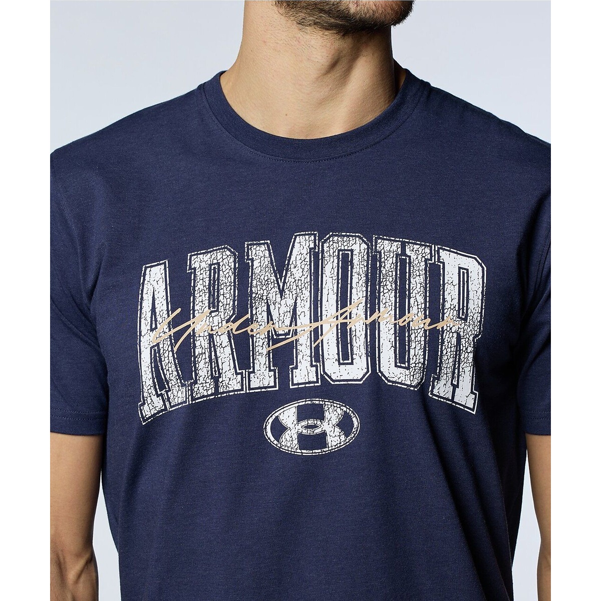 UA CHARGED COTTON SS GRAPHIC