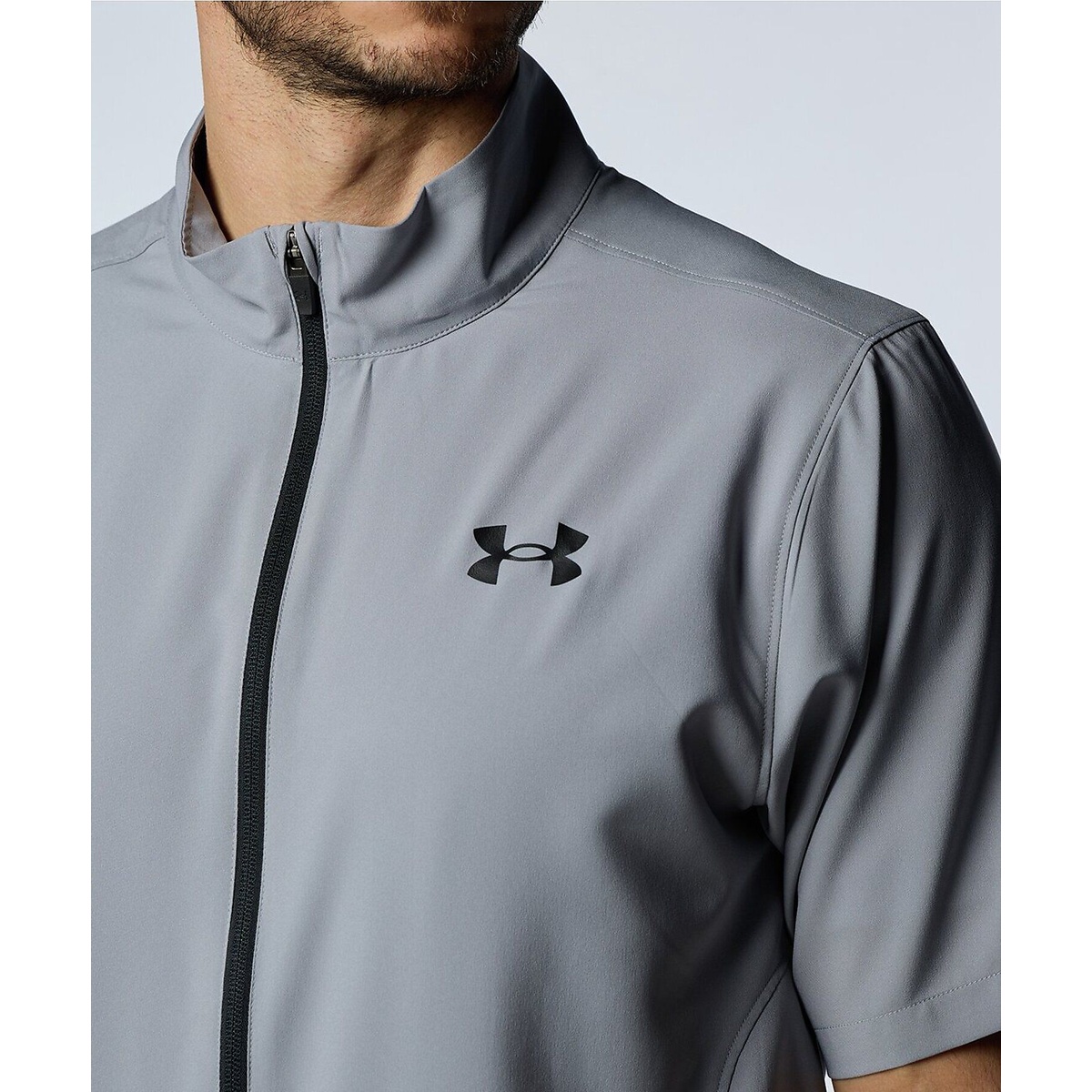 UA FRESH WOVEN SS FZ