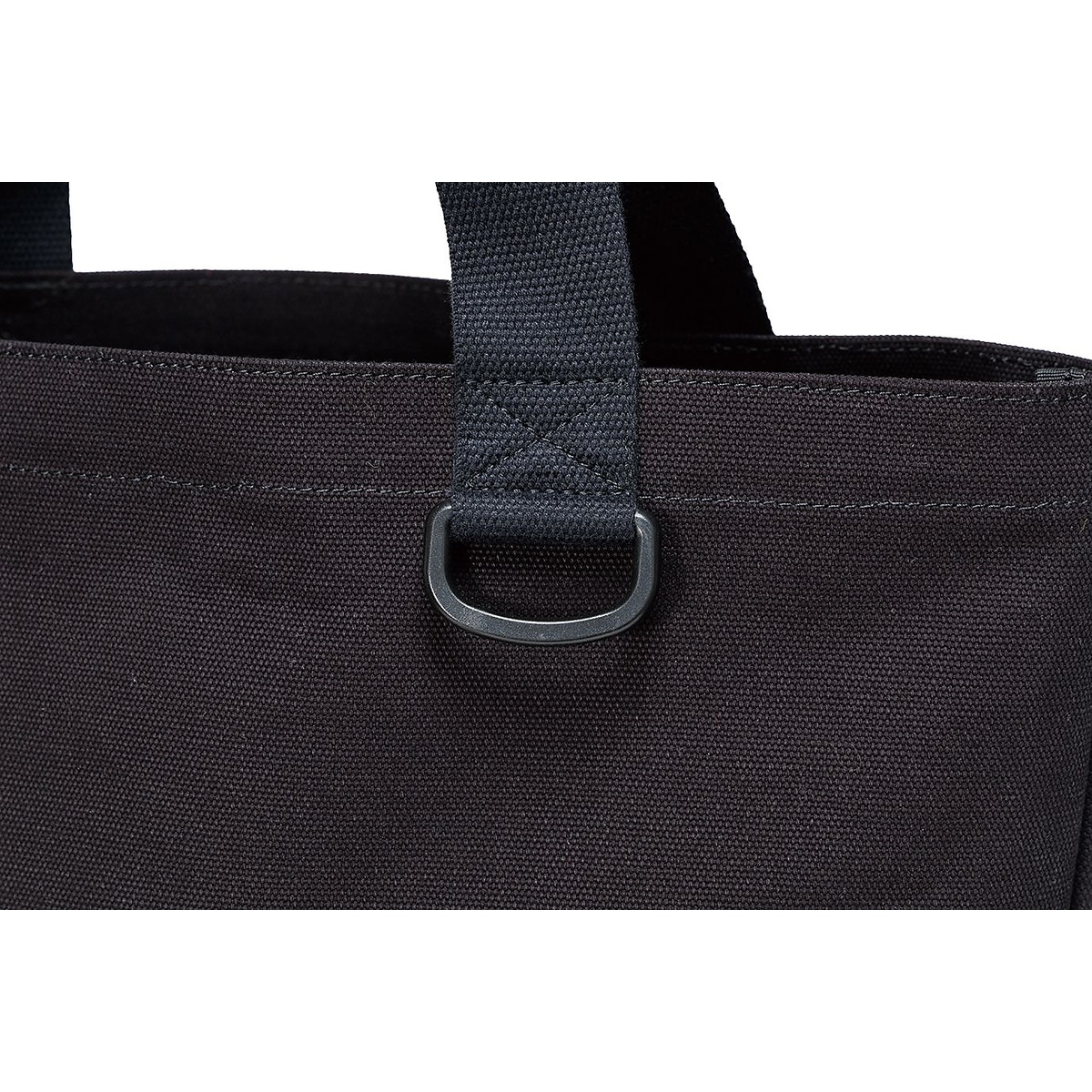 帆布トートバック L 27L-ブラック