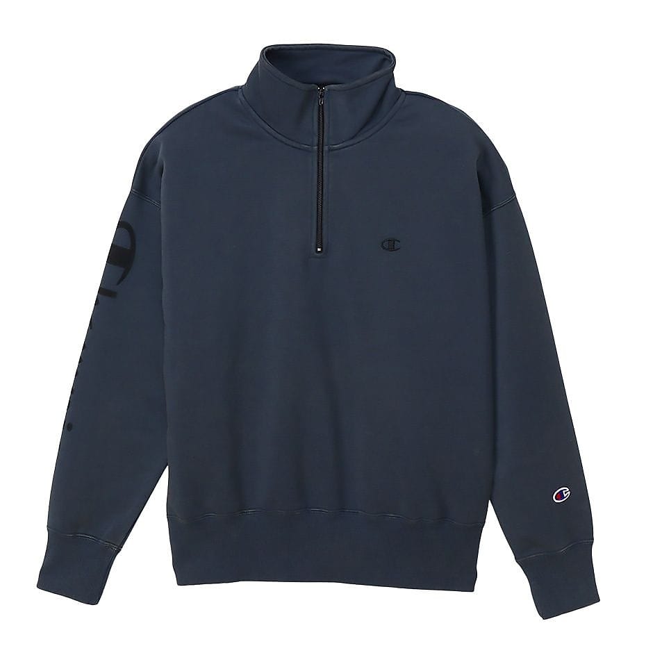 TW TERRY HALF ZIP SWEAT