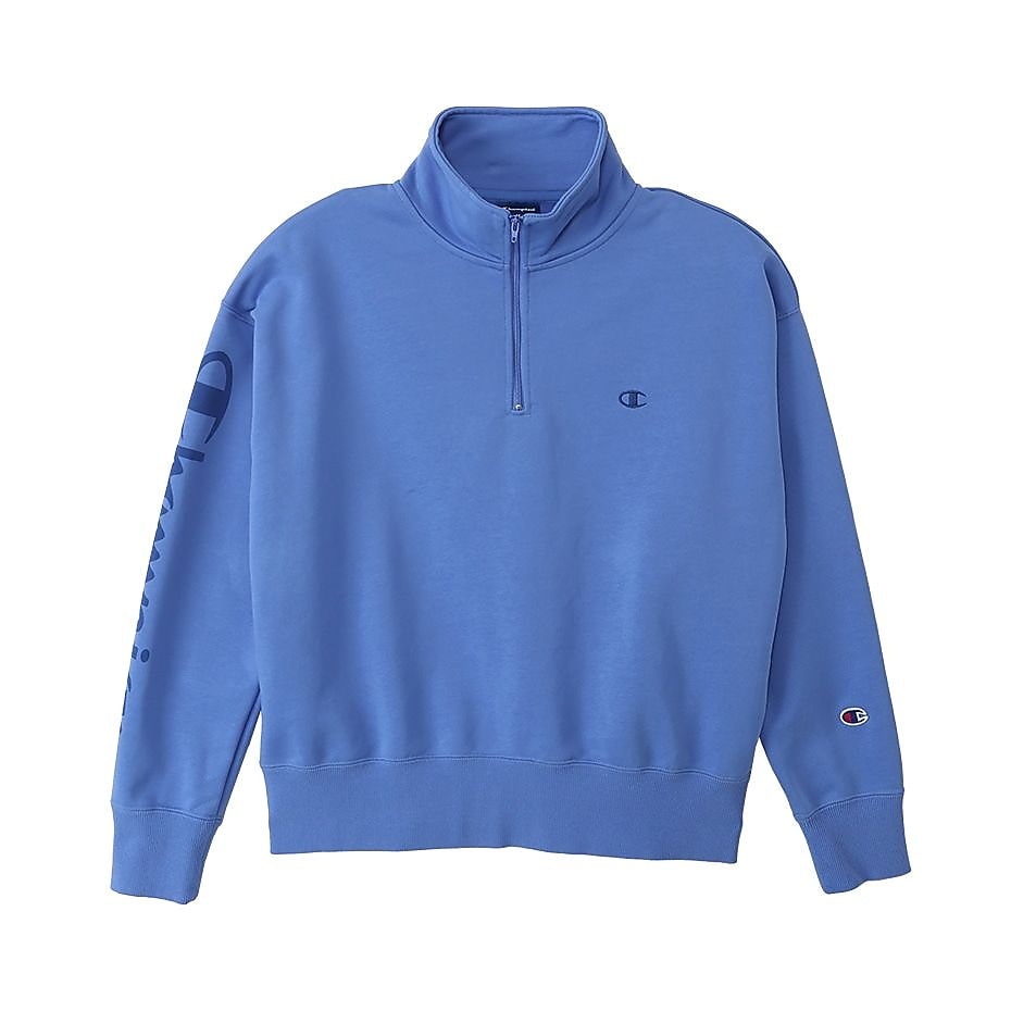 TW TERRY HALF ZIP SWEAT