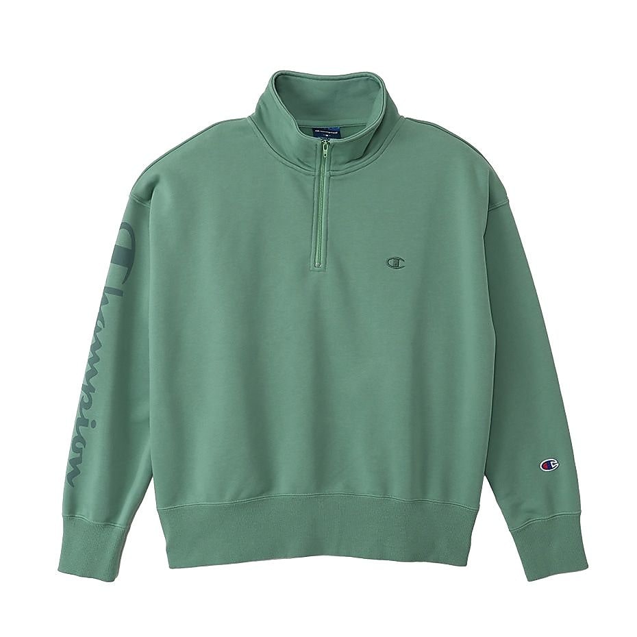 TW TERRY HALF ZIP SWEAT