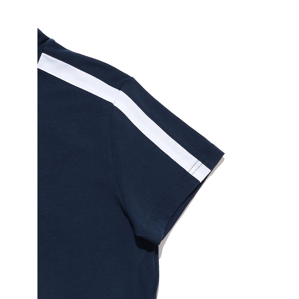 半袖モックネックシャツ