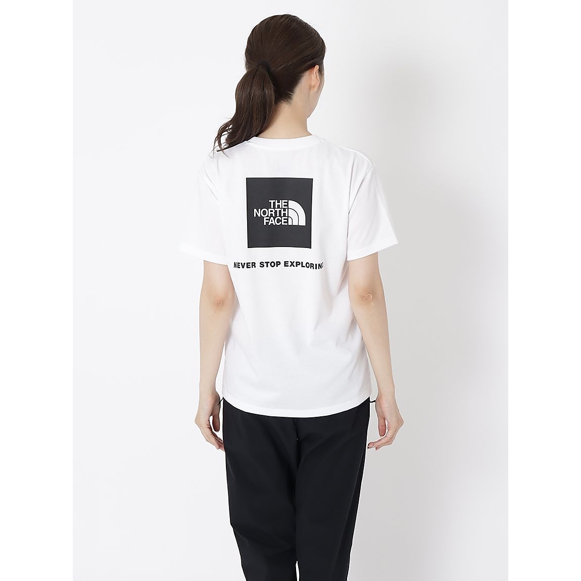 S/S Back Square Logo Tee (ショートスリーブバックスクエアーロゴティー)