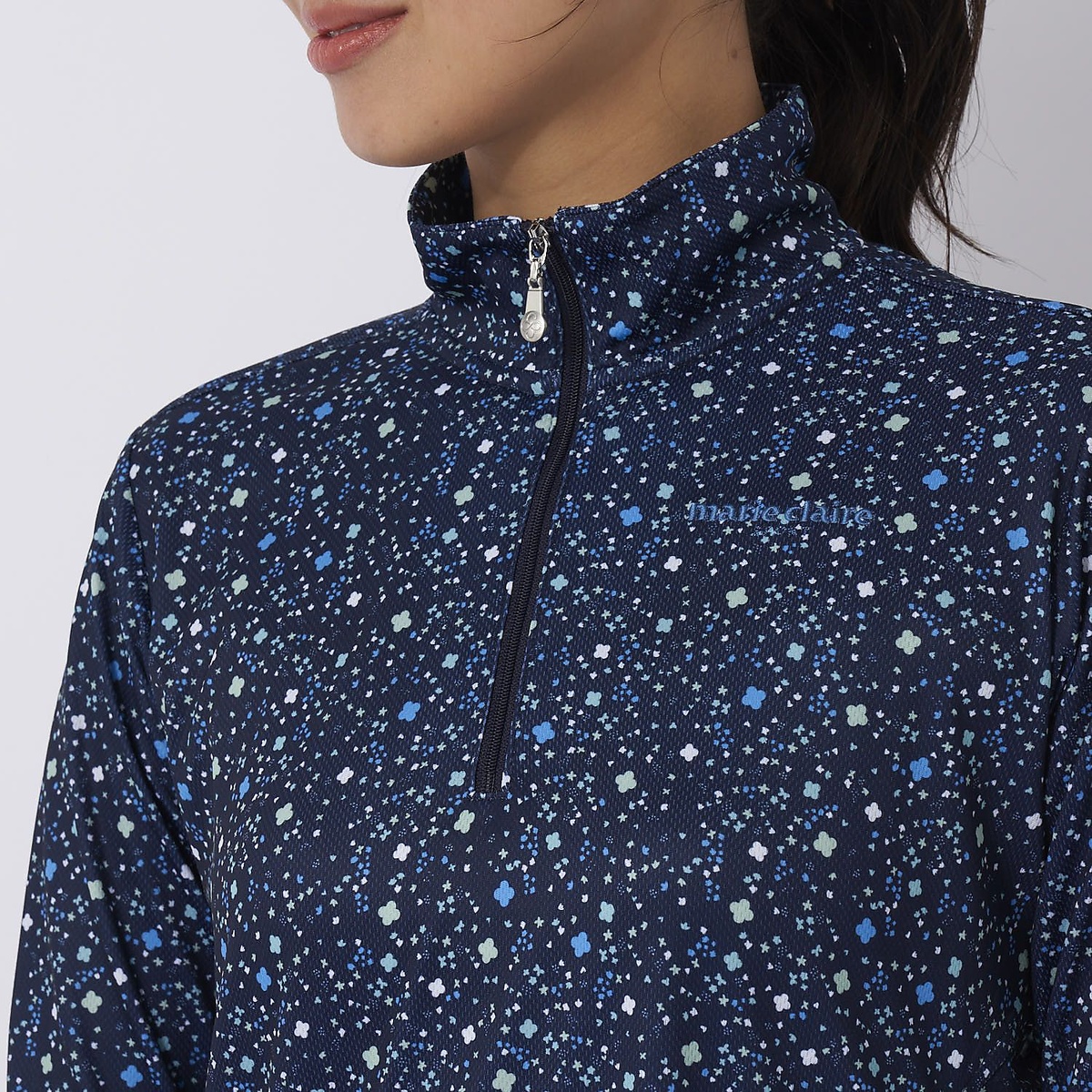 マリ.クレールナガソデ シャツ ガラ