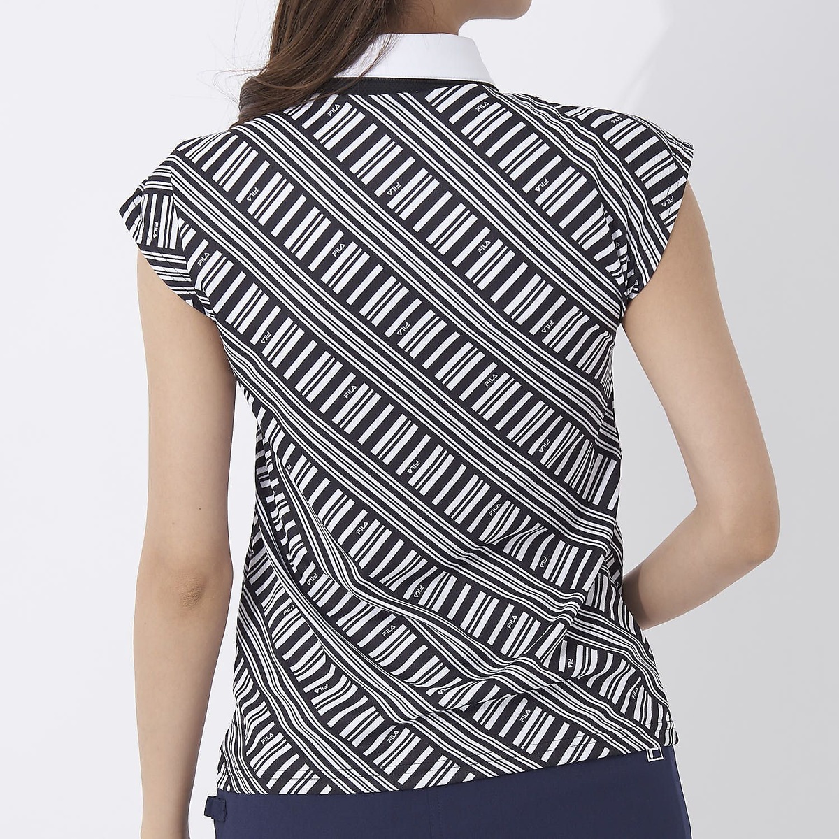 FILA GOLFハンソデ シャツ ガラ