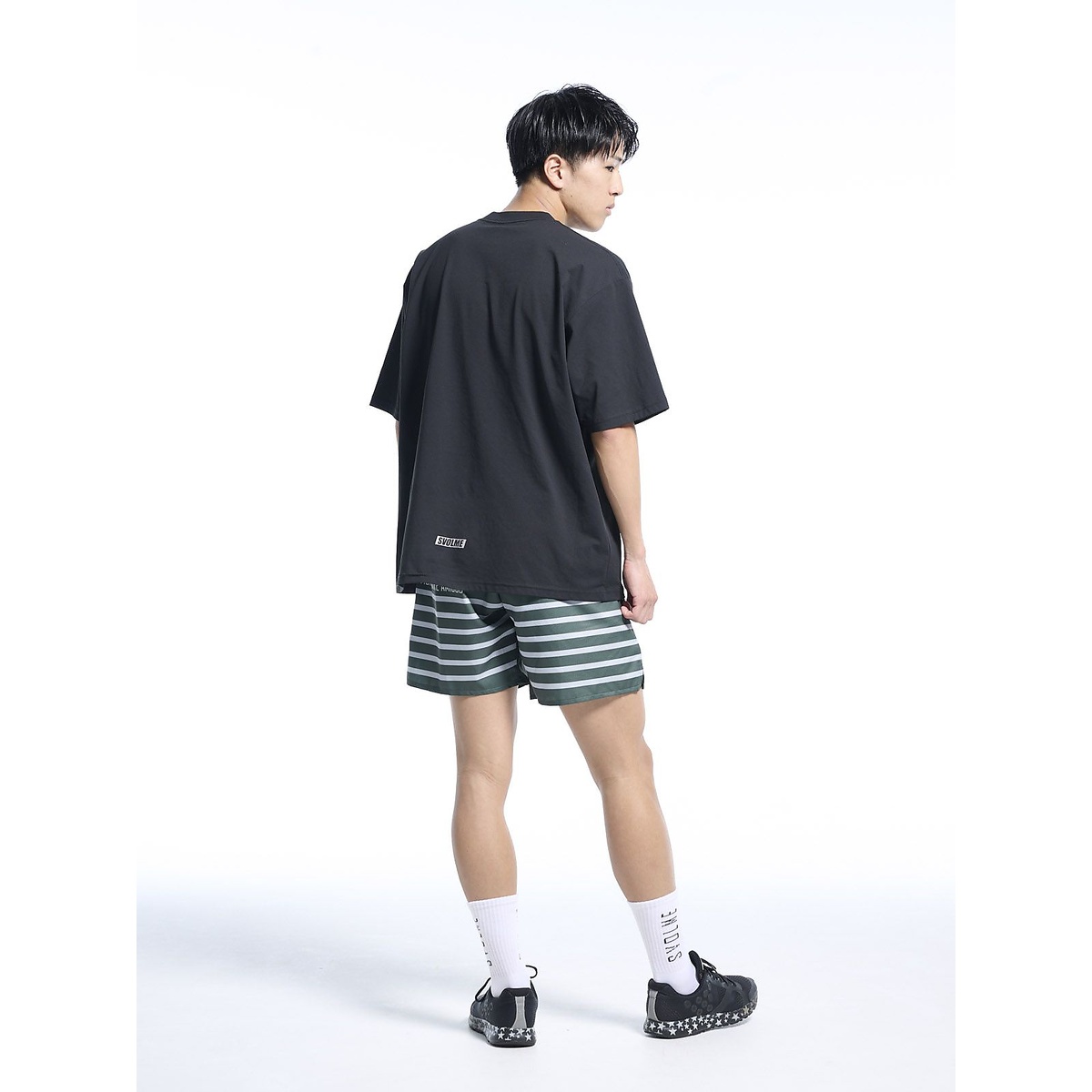 ロゴドットメッシュランシャツ