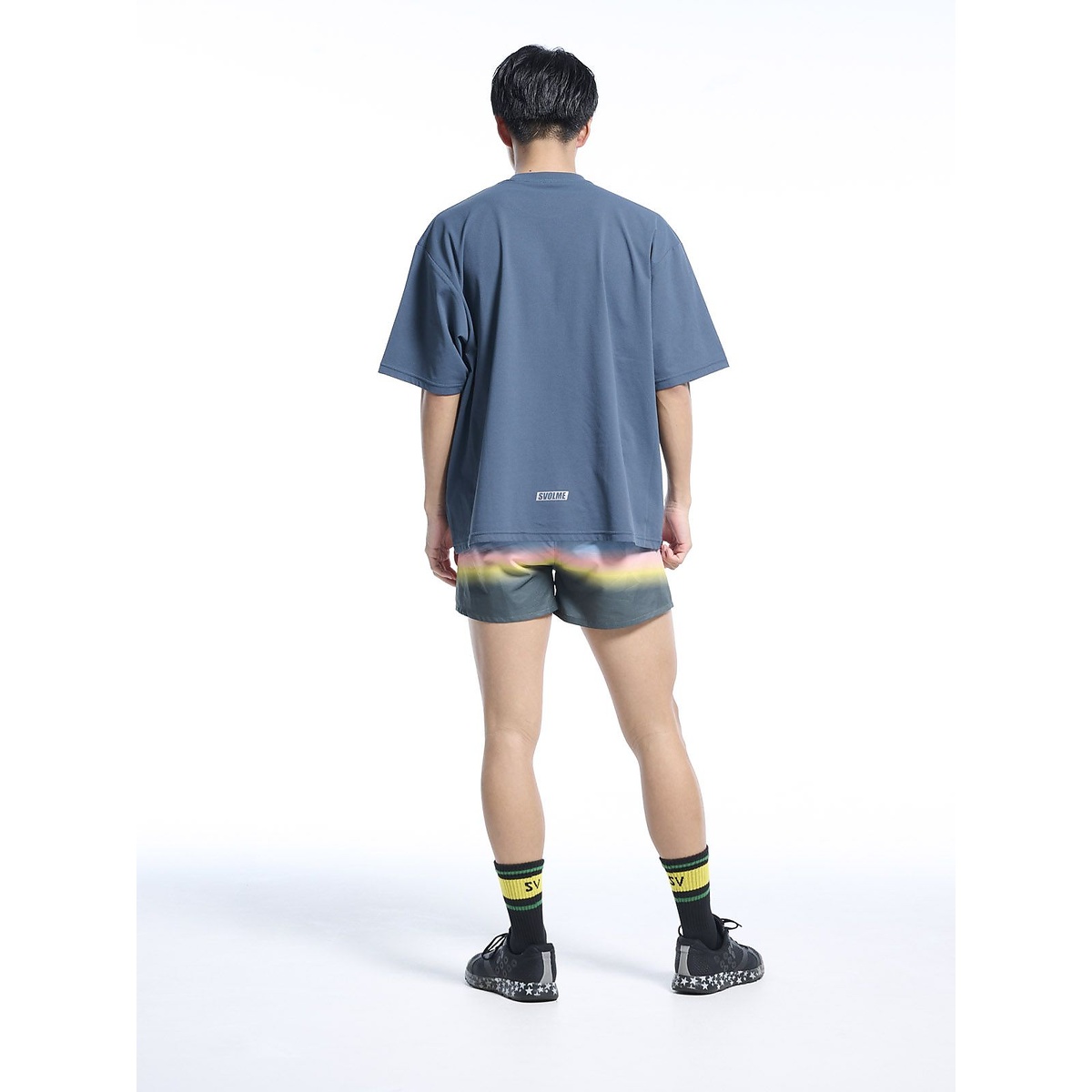 ロゴドットメッシュランシャツ