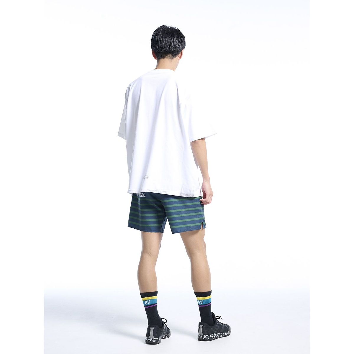 ロゴドットメッシュランシャツ