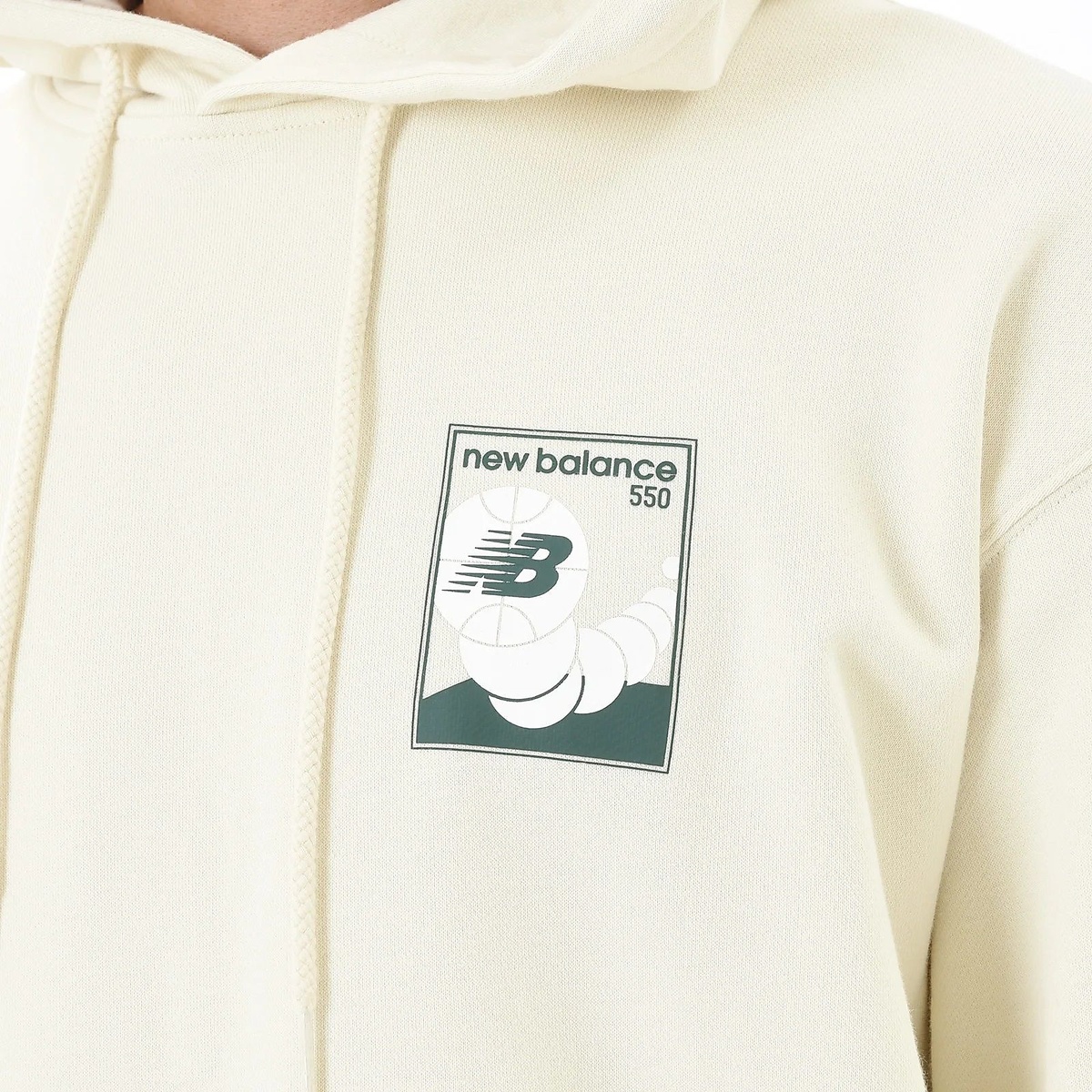 New Balance リラックスド550 リーグ スウェットフーディ