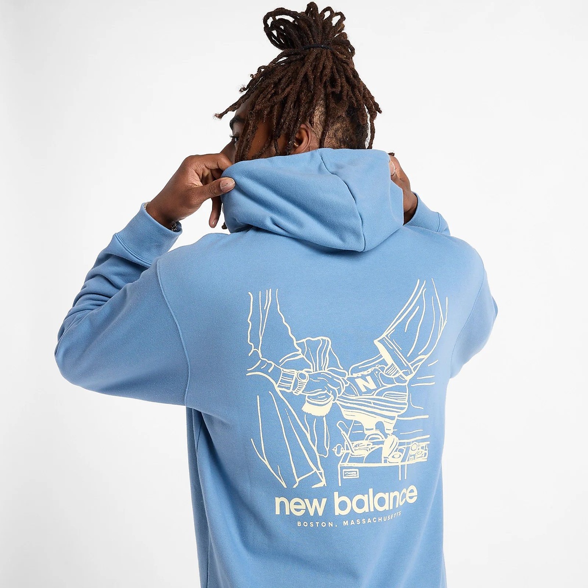 New Balance リラックスド シャイン スウェットフーディ