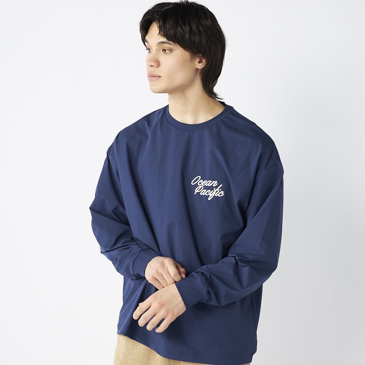 メンズOP長袖 UVTシャツ