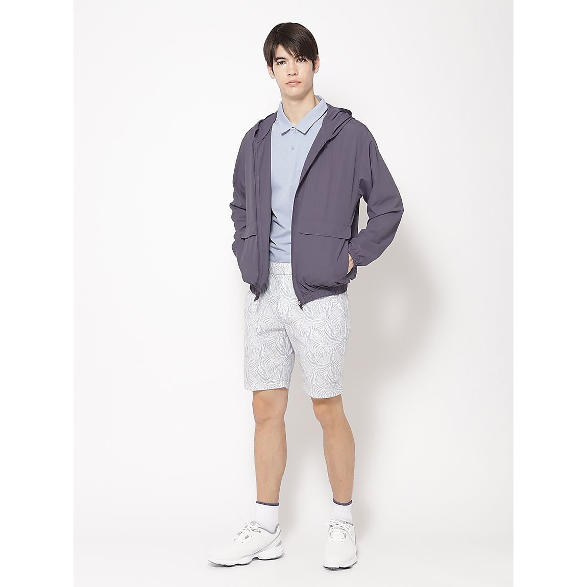 ポリエステルリップ for GOLF フーディジャケット UNISEX