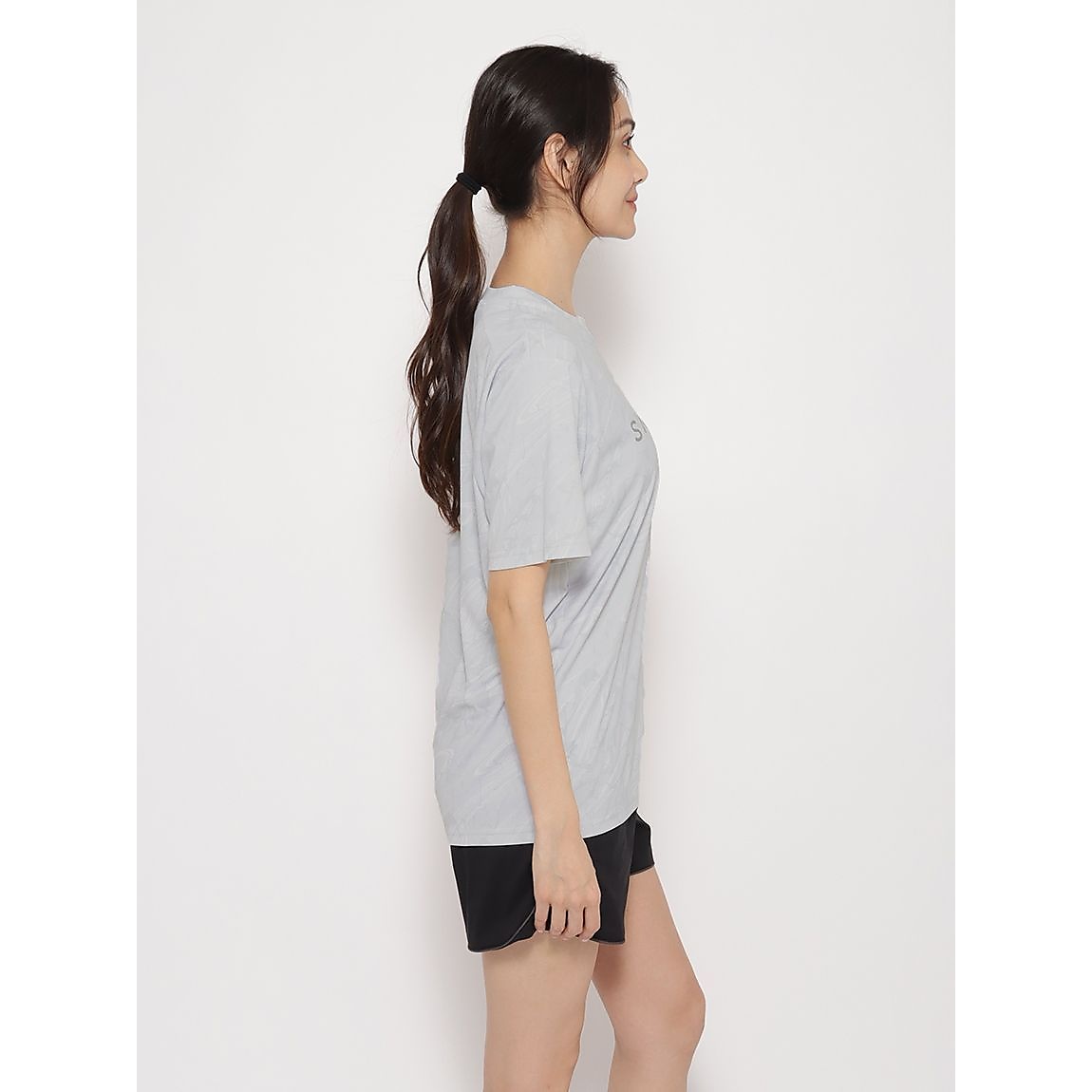 ドライスムース for RUN クルーネックTシャツロゴUNISEX