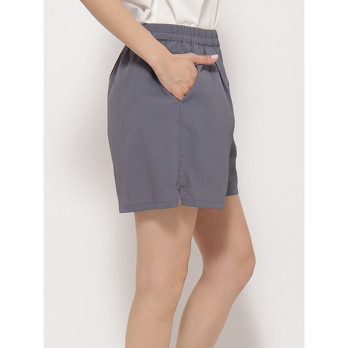 ナイロンワッシャー ハーフパンツ LADIES