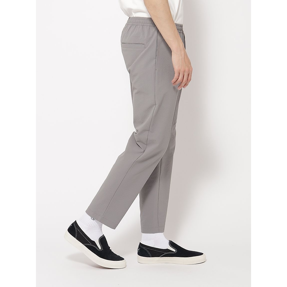 シアサッカー イージーパンツ MENS