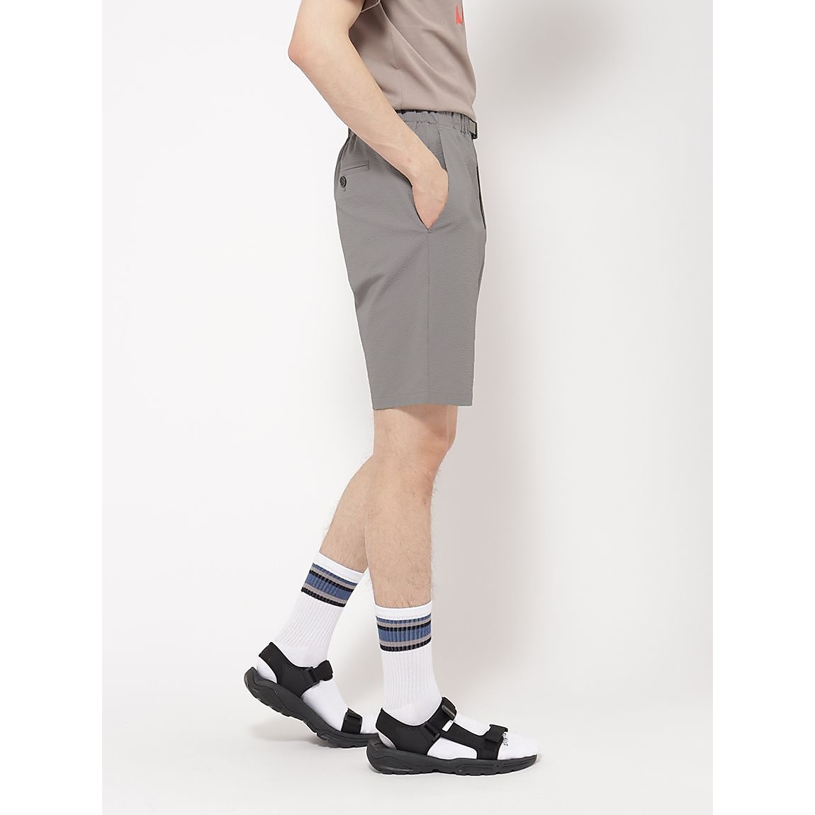 シアサッカー ショートパンツ MENS