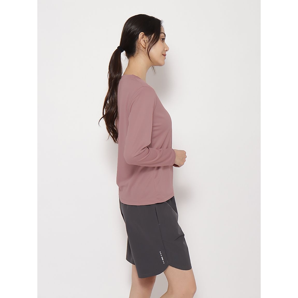 8 NEST DRY レギュラー長袖Tシャツ LADIES