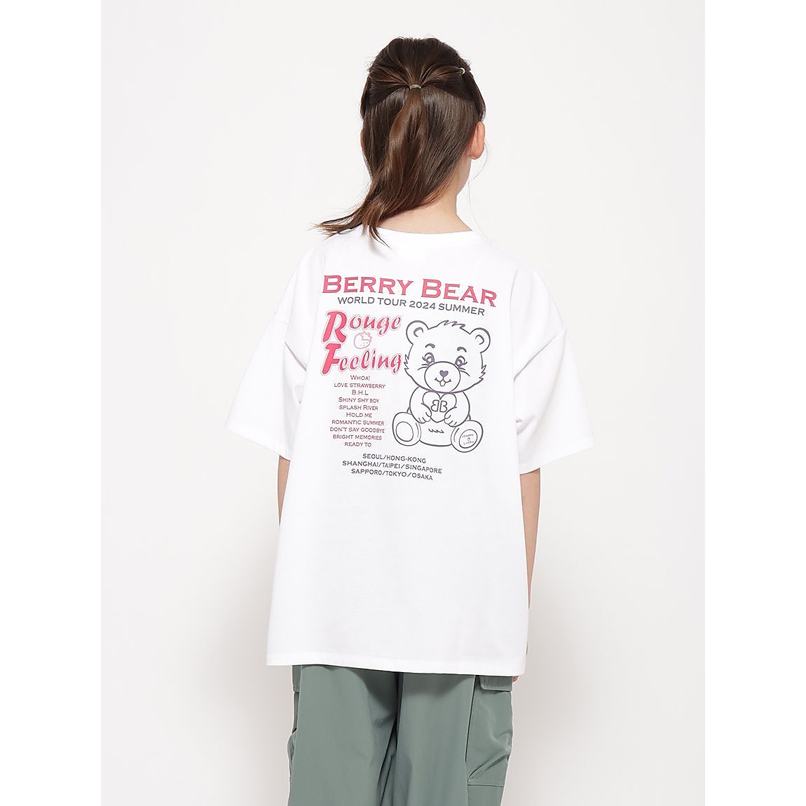 「Berry Bear」シリーズ ツアーTシャツ JUNIOR