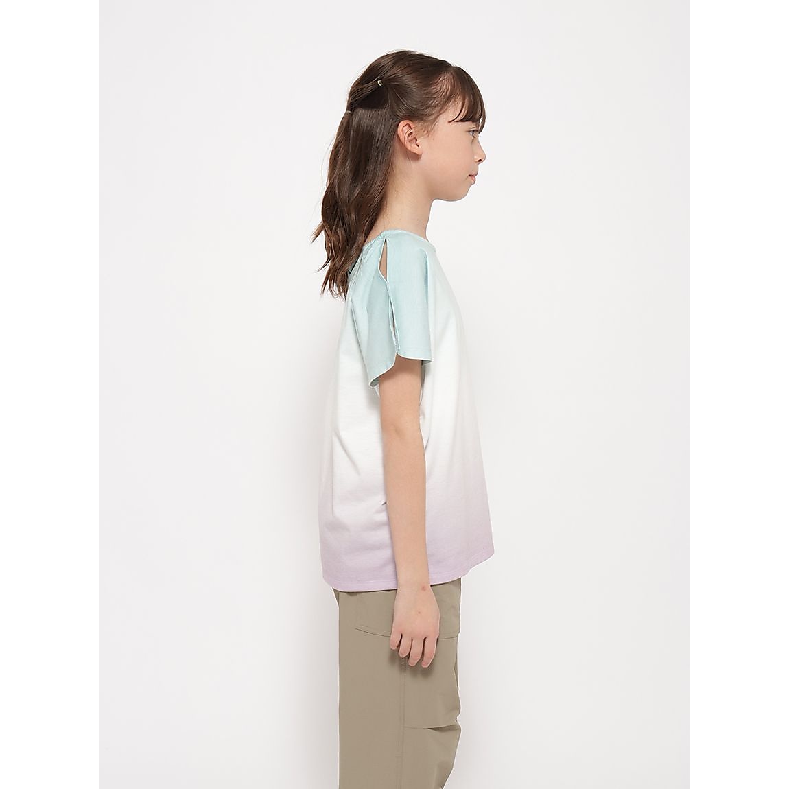 「Berry Bear」シリーズ グラデーションTシャツ GIRLS