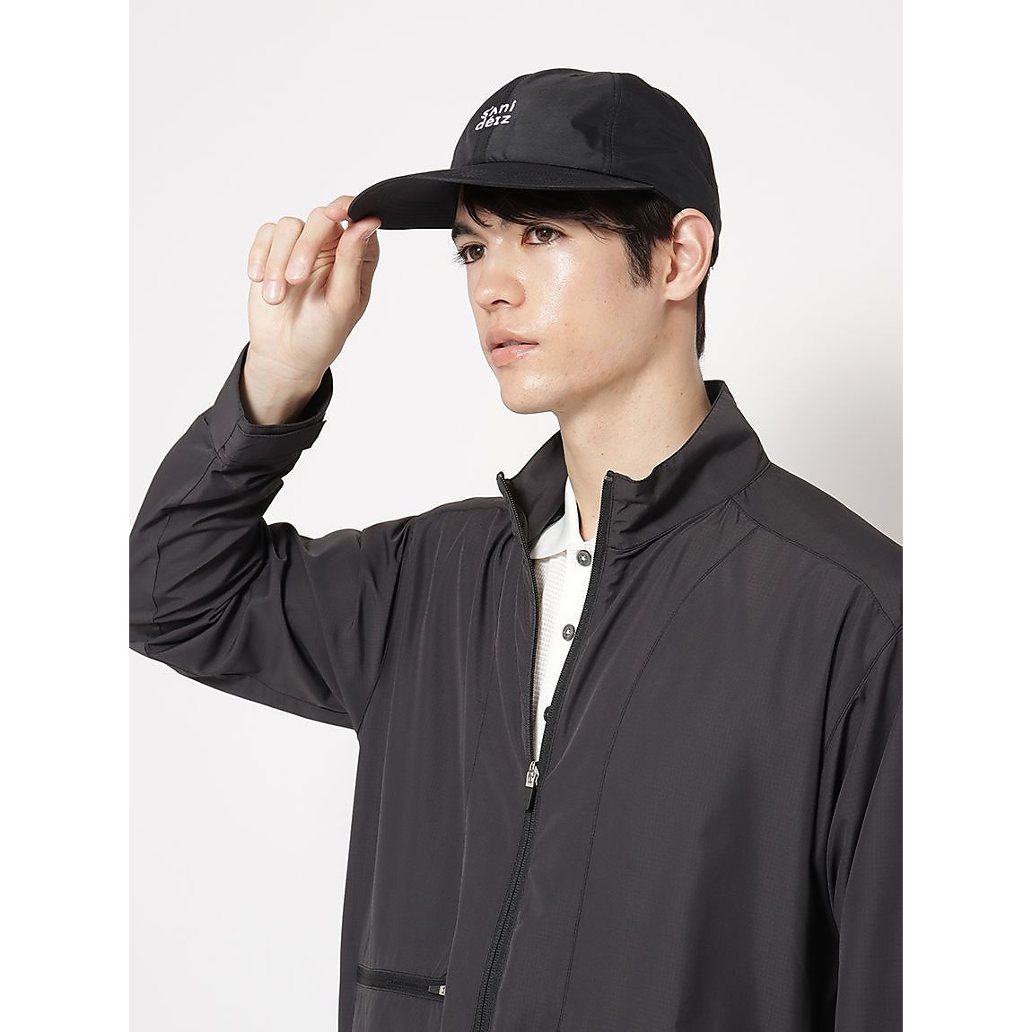 ナイロンポリエステル 6パネルキャップ