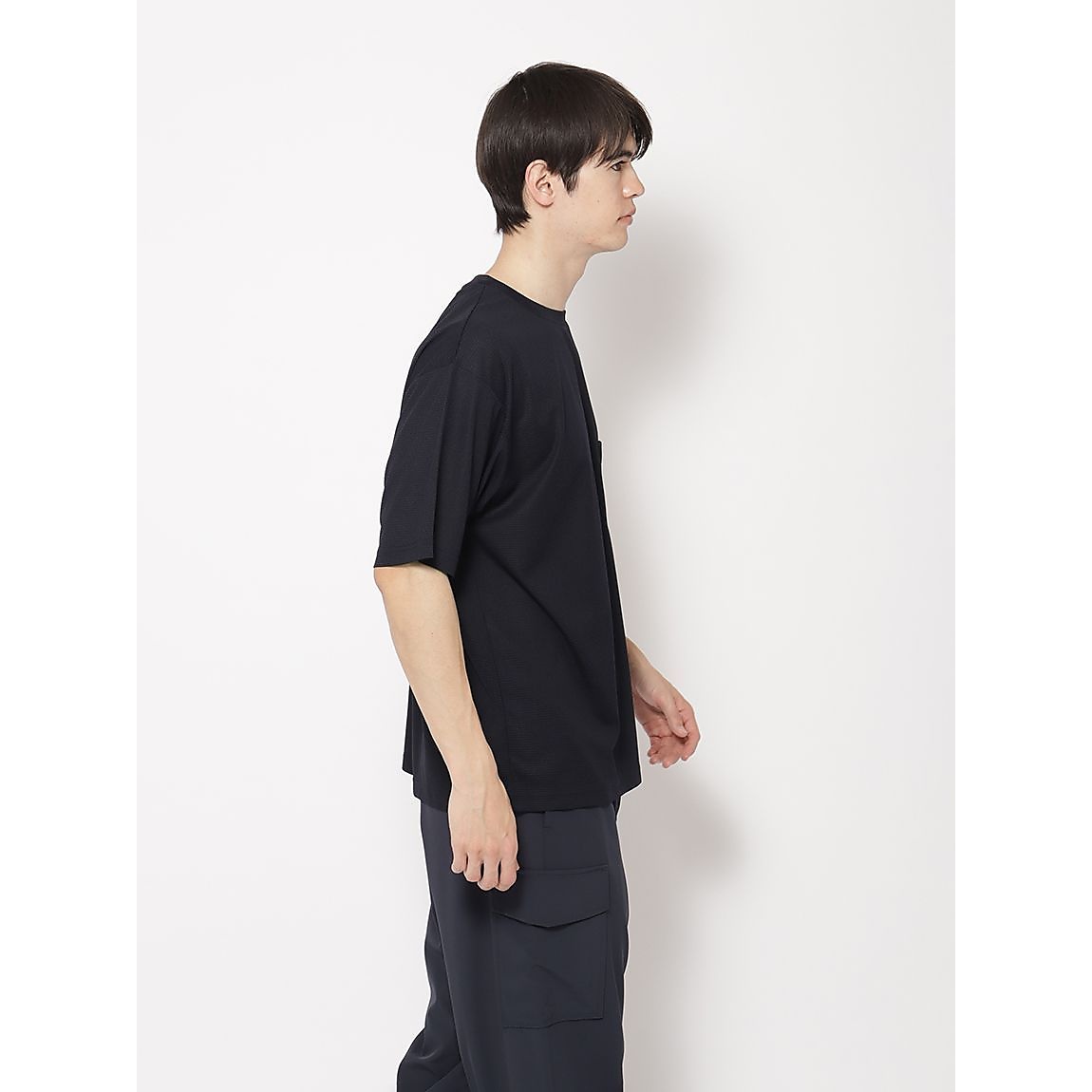 軽量ワッフルジャージ オーバーサイズTシャツ MENS