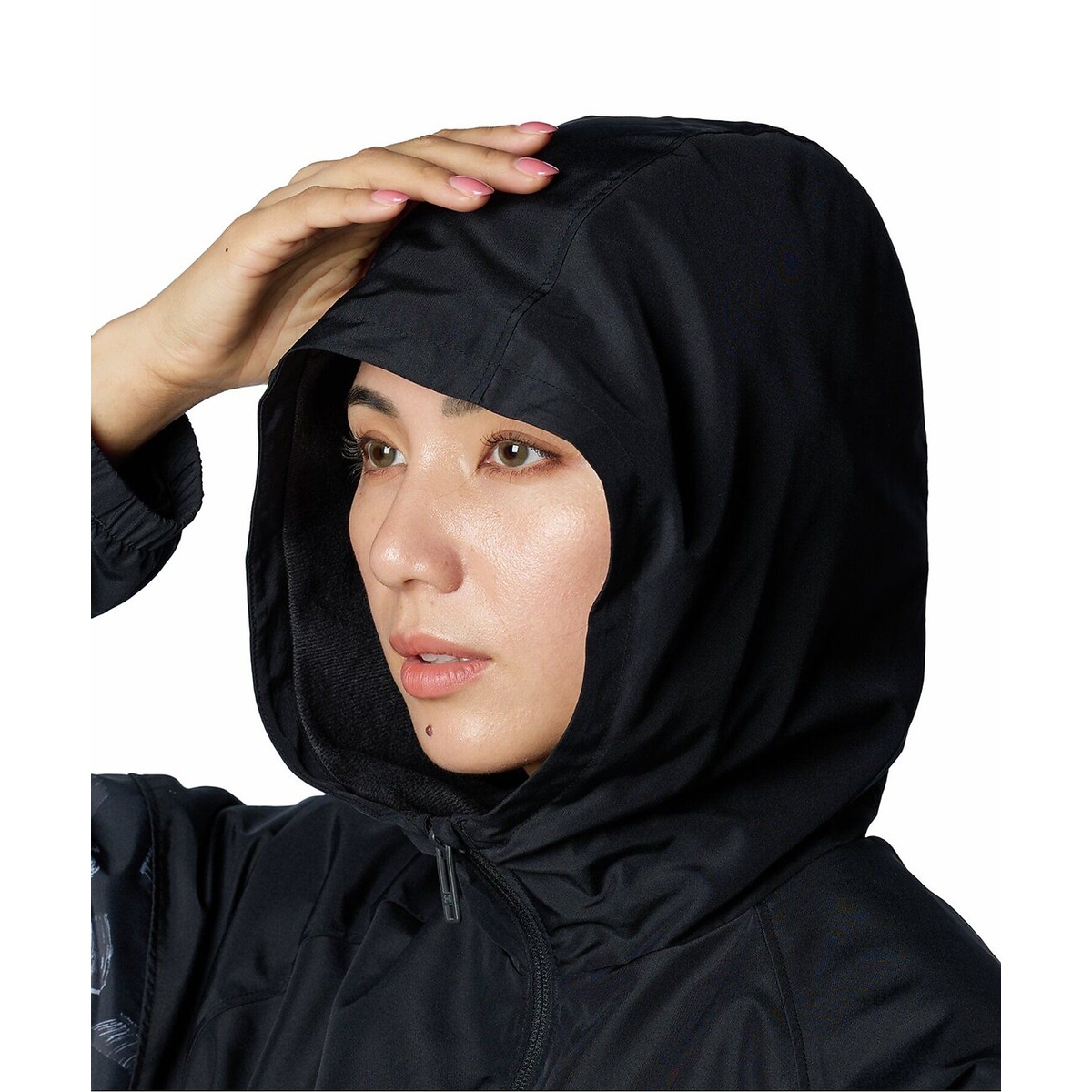 F24 UA TRICOT WOVEN FZ HOODIE