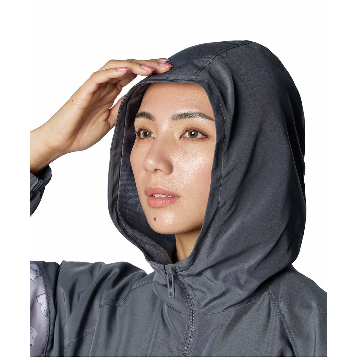 F24 UA TRICOT WOVEN FZ HOODIE