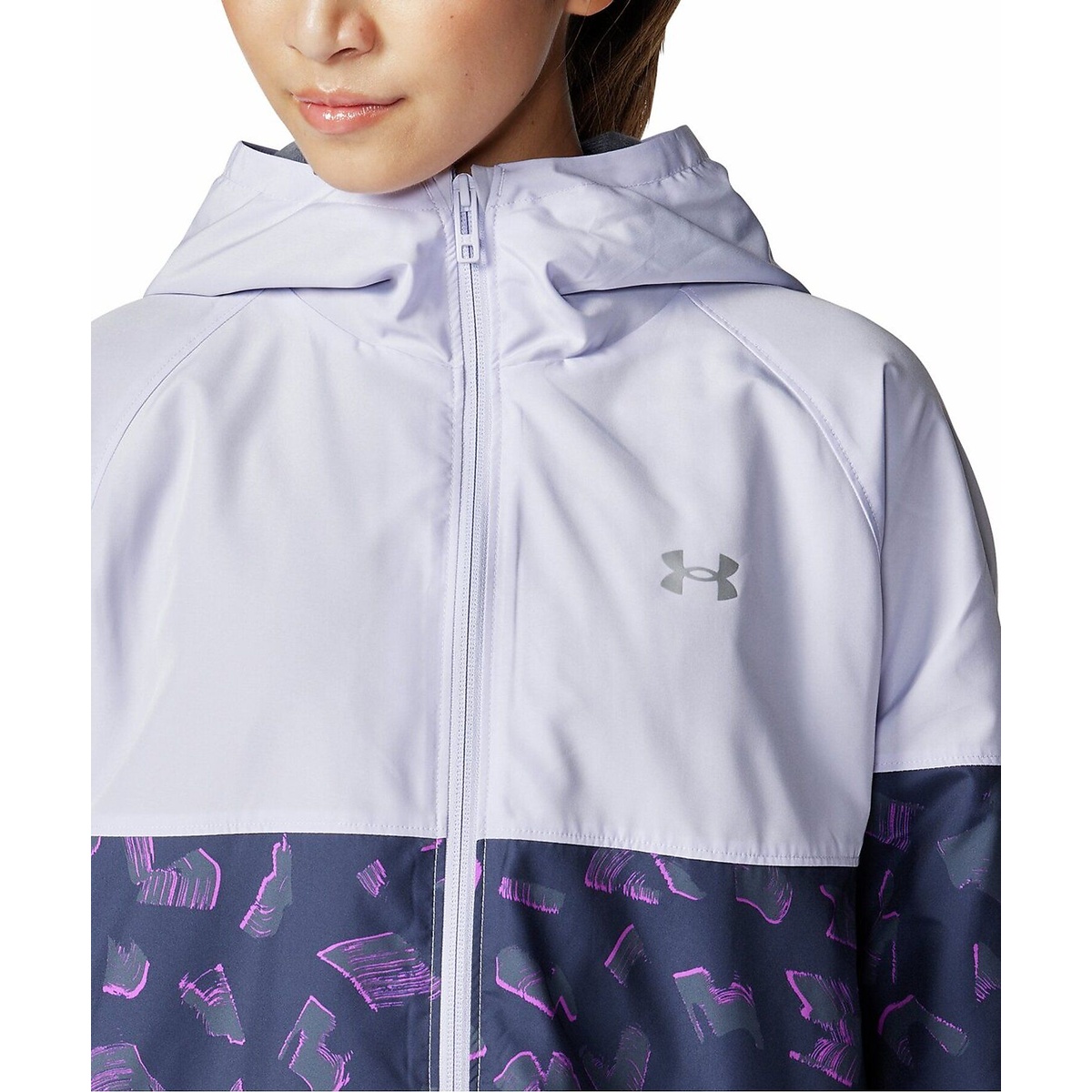 F24 UA TRICOT WOVEN FZ HOODIE