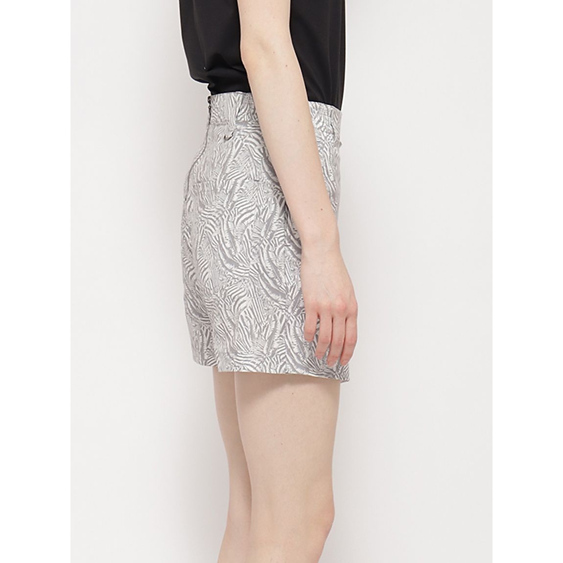 PEストレッチ for GOLF ボタニカルラップパンツLADIES