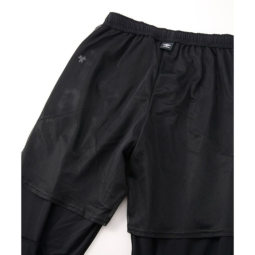 【THE THIRD by UMBRO】ラインドクロスパンツ