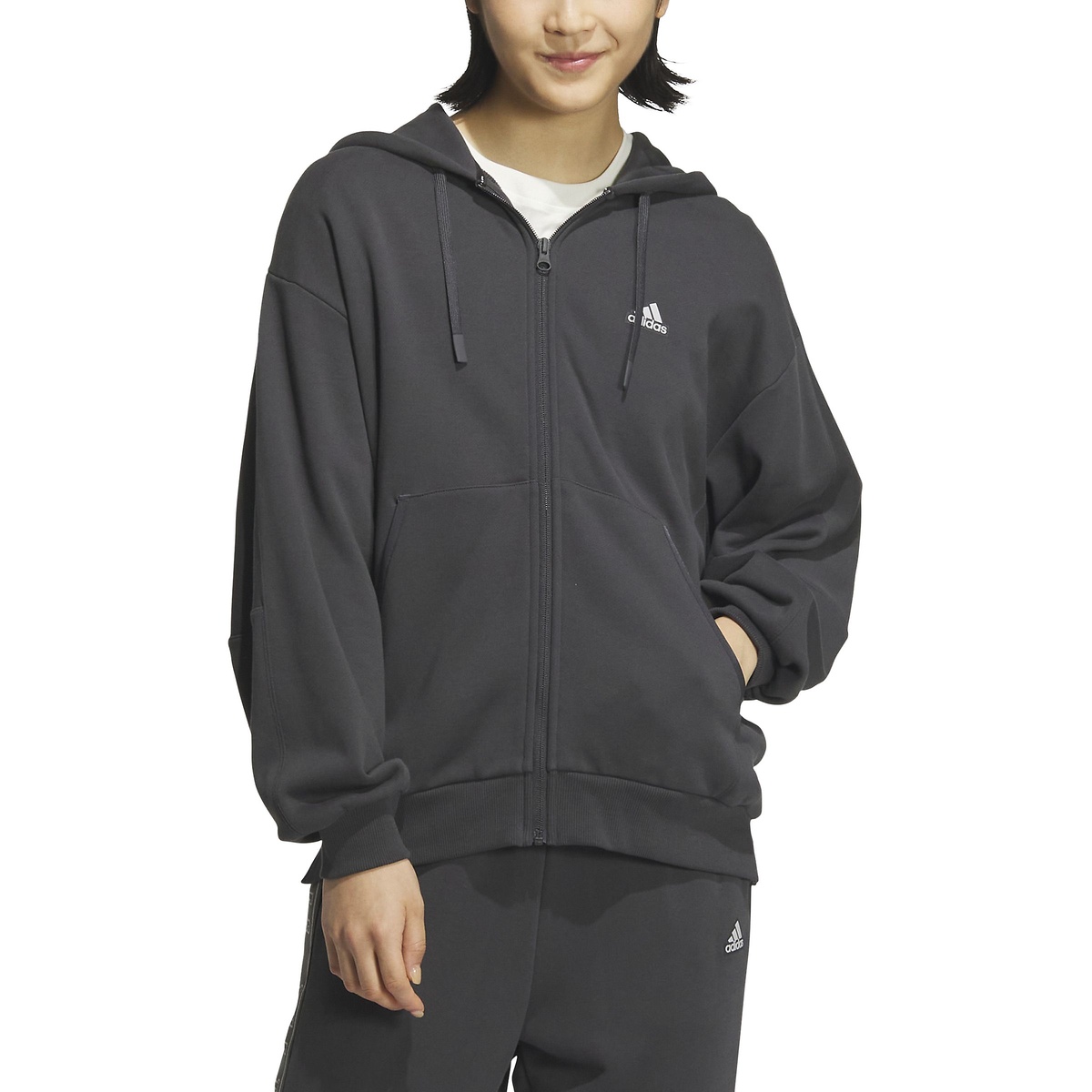 W WORD スウェットFZフーディ