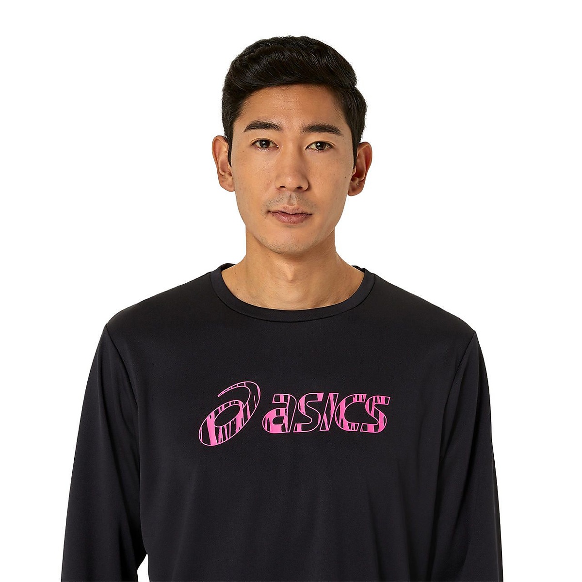 ドライビックロゴ長袖シャツ